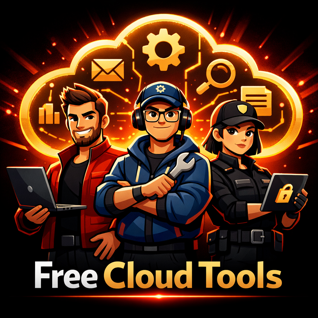 Free Cloud Tools hero illustration